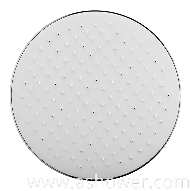 Plastic Bathroom Round Shower Head